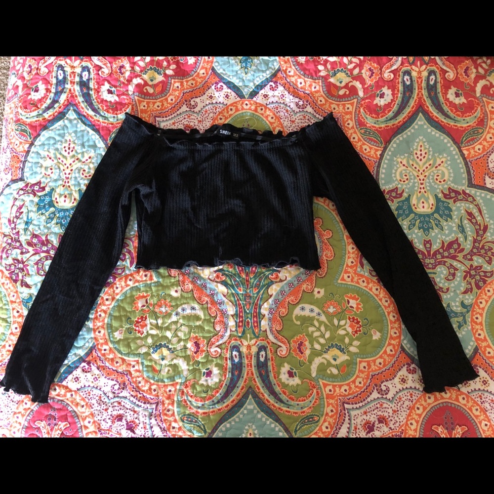Crop top long sleeve